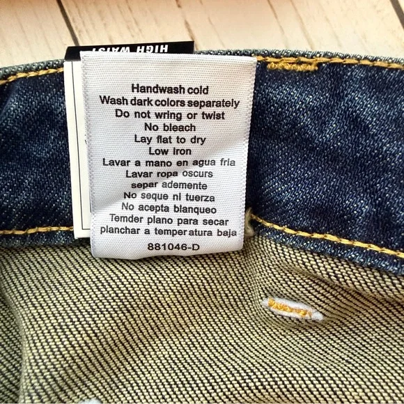 Judy Blue | High Rise Palazzo Wide Leg Jeans, Dark Indigo - Picture 11 of 11